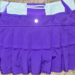 Lululemon Purple/Light Blue Women's Skirt Sz 8